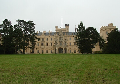 The north facade